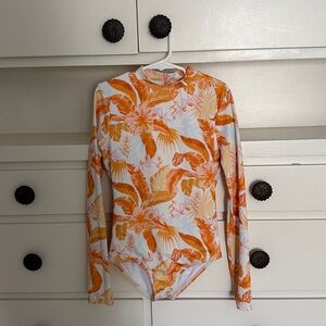 Billabong girls Tropical Long Sleeve Swimsuit 12